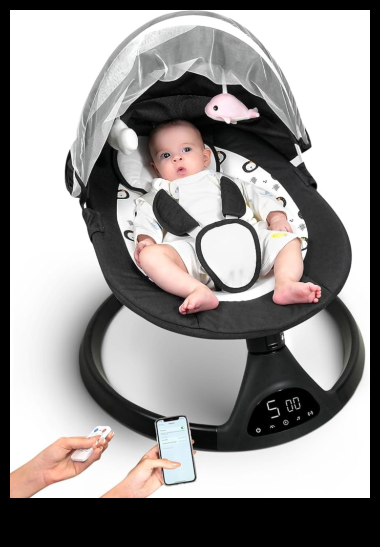 מרגיע מניף תנועה עדינה כדי לעזור לתינוקך לישון 2 נדנדות מרגיעות: תנועה מרגיעה לתינוק