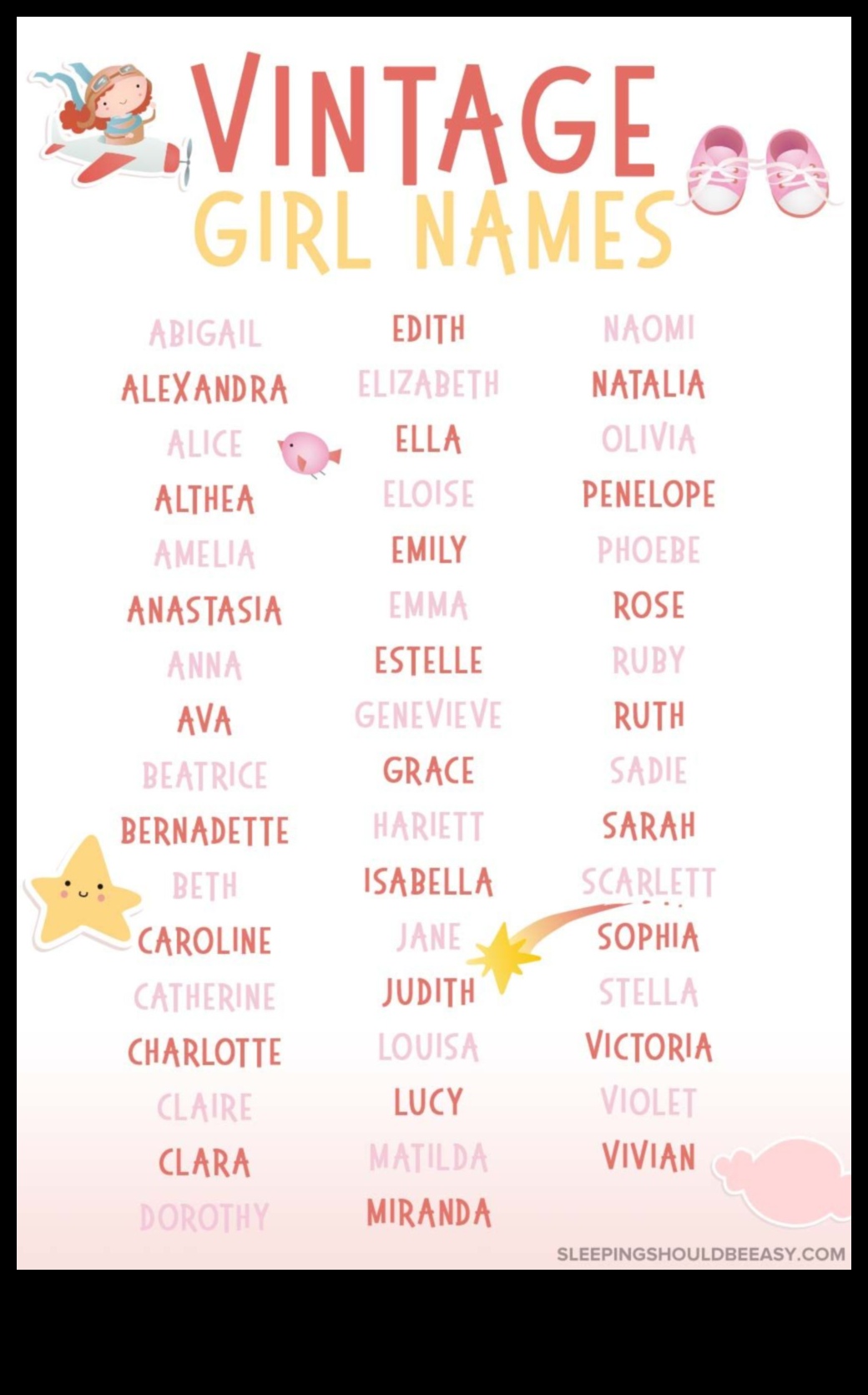 וינטג' ויבס: שמות תינוקות קלאסיים עם טוויסט נצחי