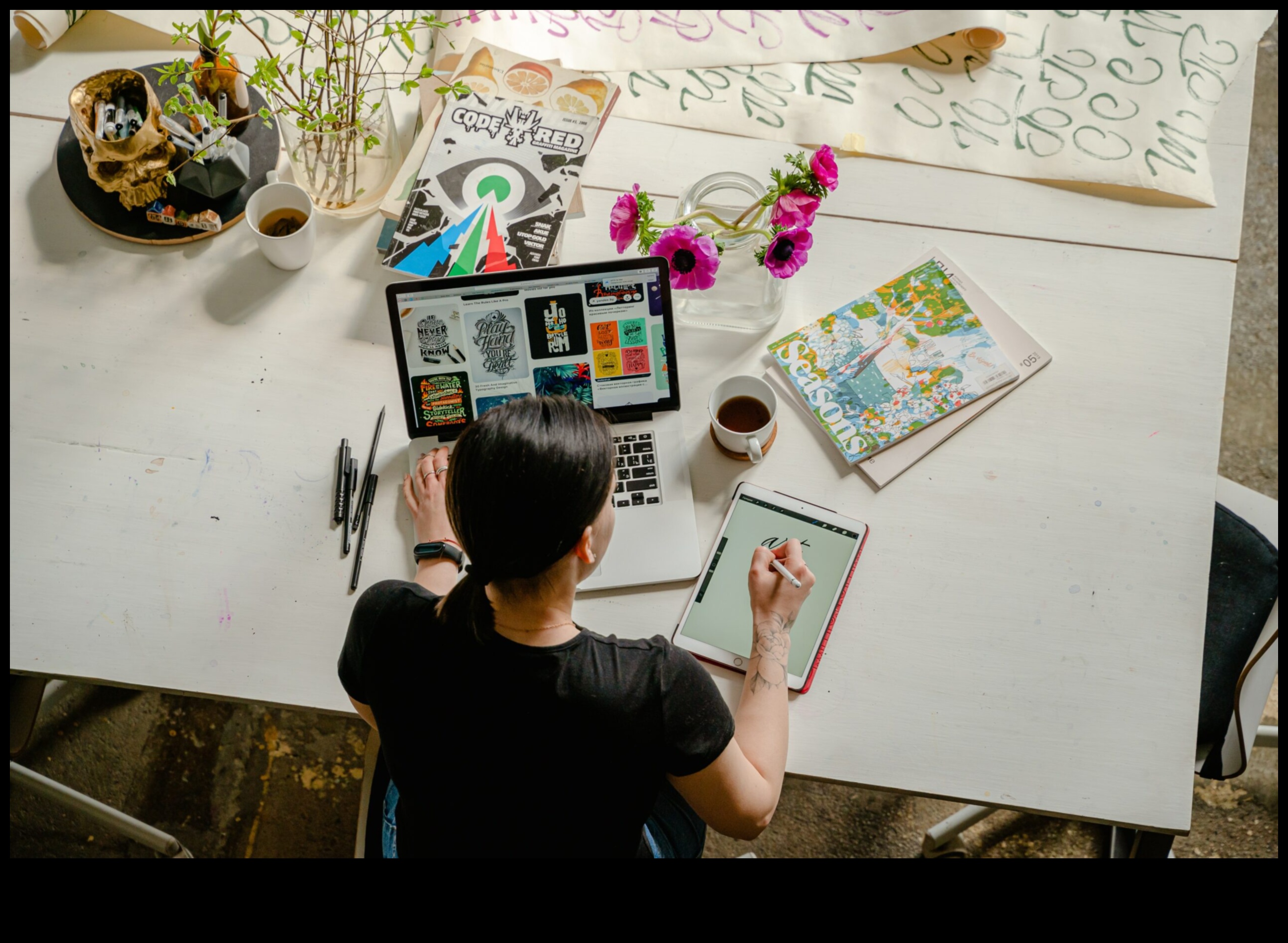 עיצוב חלומות: שחרור יצירתיות באמנות גרפית